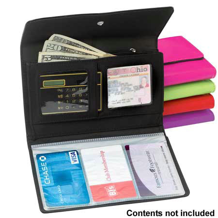 Checkbook Wallet With Calculator