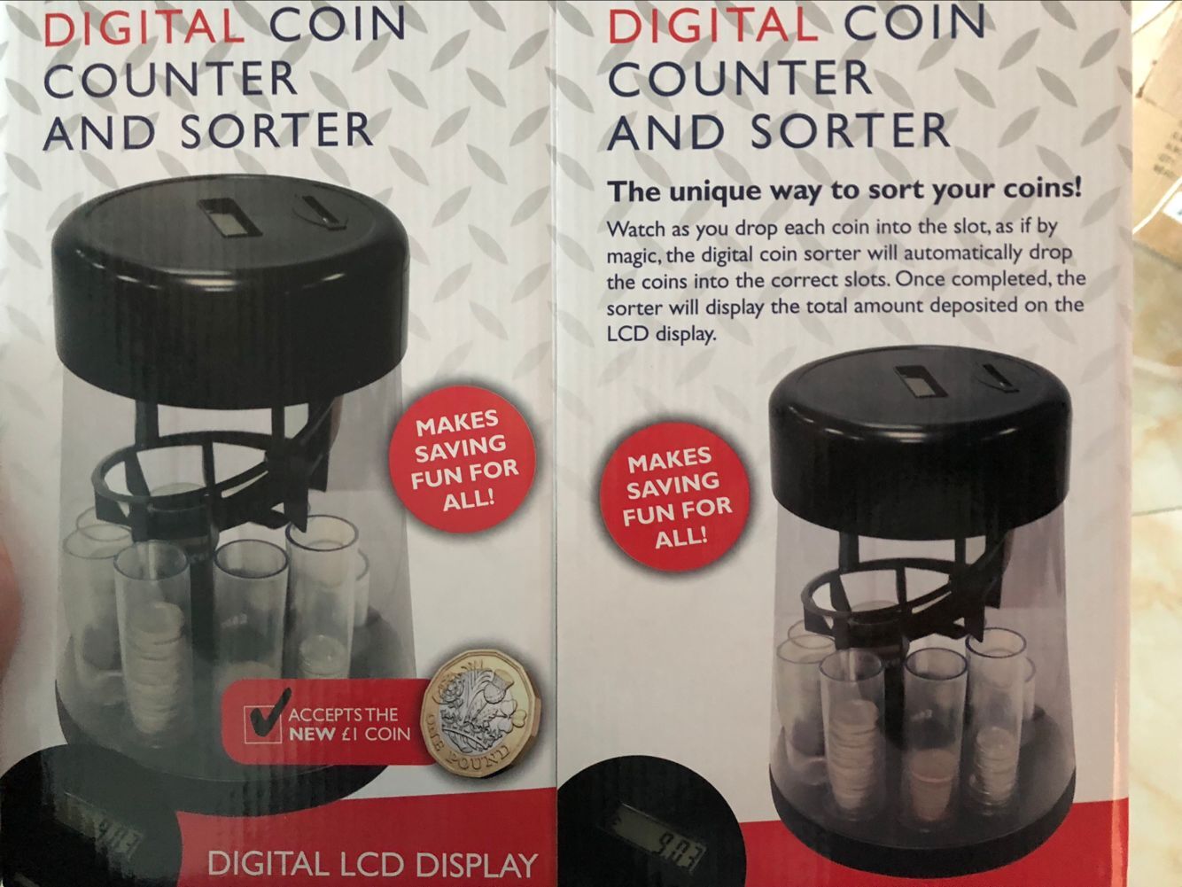 Digital Coin Counter And Sorter