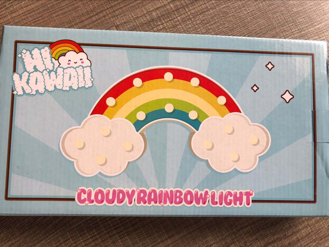 Clouudy Rainbow Light