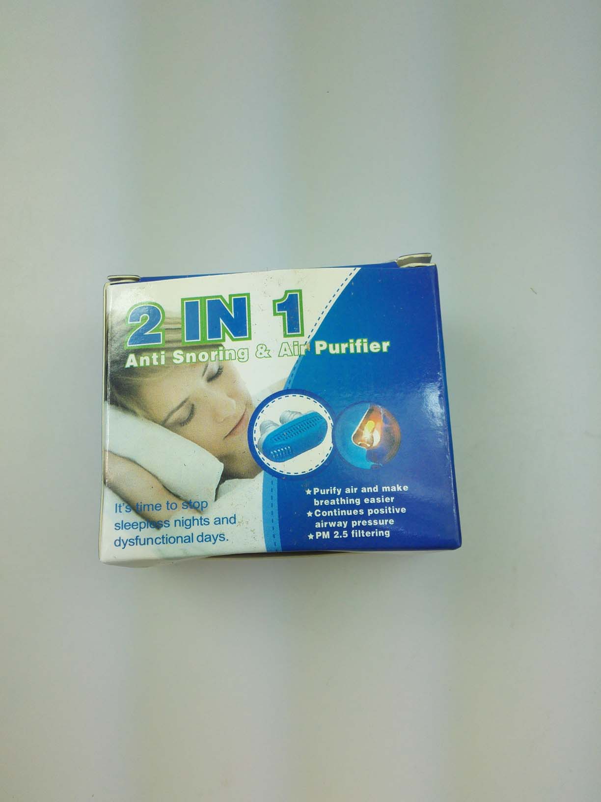 2 In 1 Anti Snoring Air Purifier