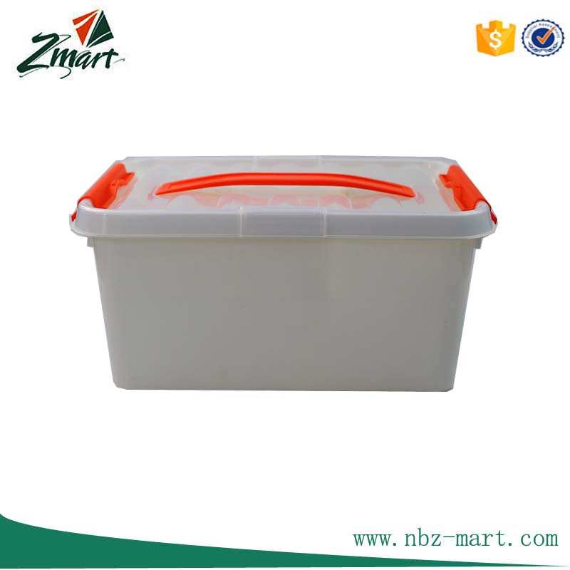 Red First Aid Clear Container, Family Emergency Kit Storage Box-ZM-PH283